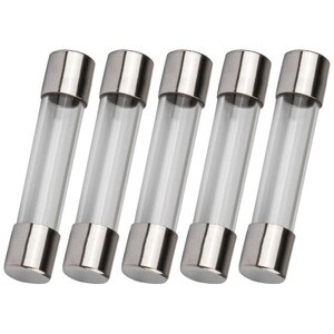 4A 3AG Fast Blow Fuse 1-1/4" x 1/4" (6 mm x 30 mm) 5-Pack